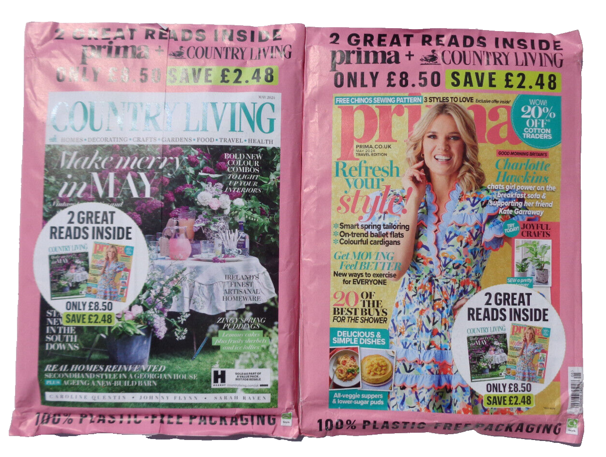 COUNTRY LIVING / PRIMA TWO MAGAZINE PACK JUNE 2025 ~ OTI MABUSE ~ NEW ~ - Image 11