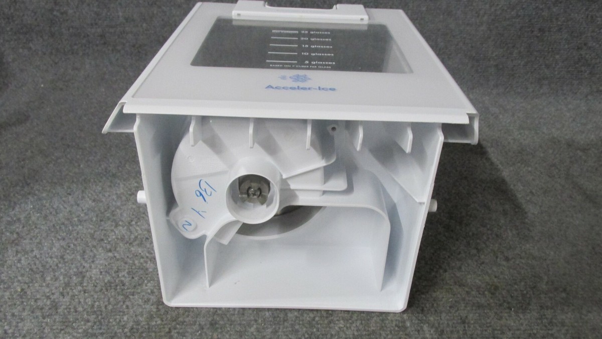 W10889423 Kenmore Whirlpool Refrigerator Ice Bucket Assembly