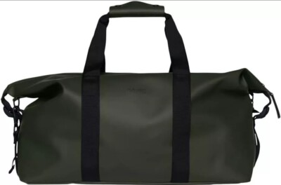Rains Hilo Green Weekend Essential Overnight Travel Duffle Bag