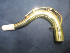 Prestini Tenor Sax Neck- Gold lacquer
