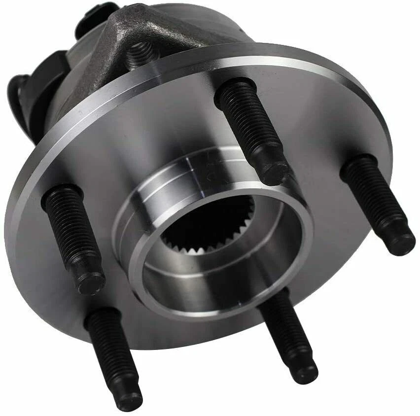 Par de montaje de cojinete de rueda delantera y buje Moog para Pontiac G6 Saturn Aura Foto 4 de 4