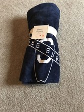 New Baby Gap Blue Hooded Towel 39 x25