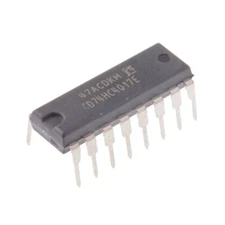 10PCS CD74HC4017E CD4017 High Speed CMOS Decade/Counter w/ 10 Decoded O/P DIP-16