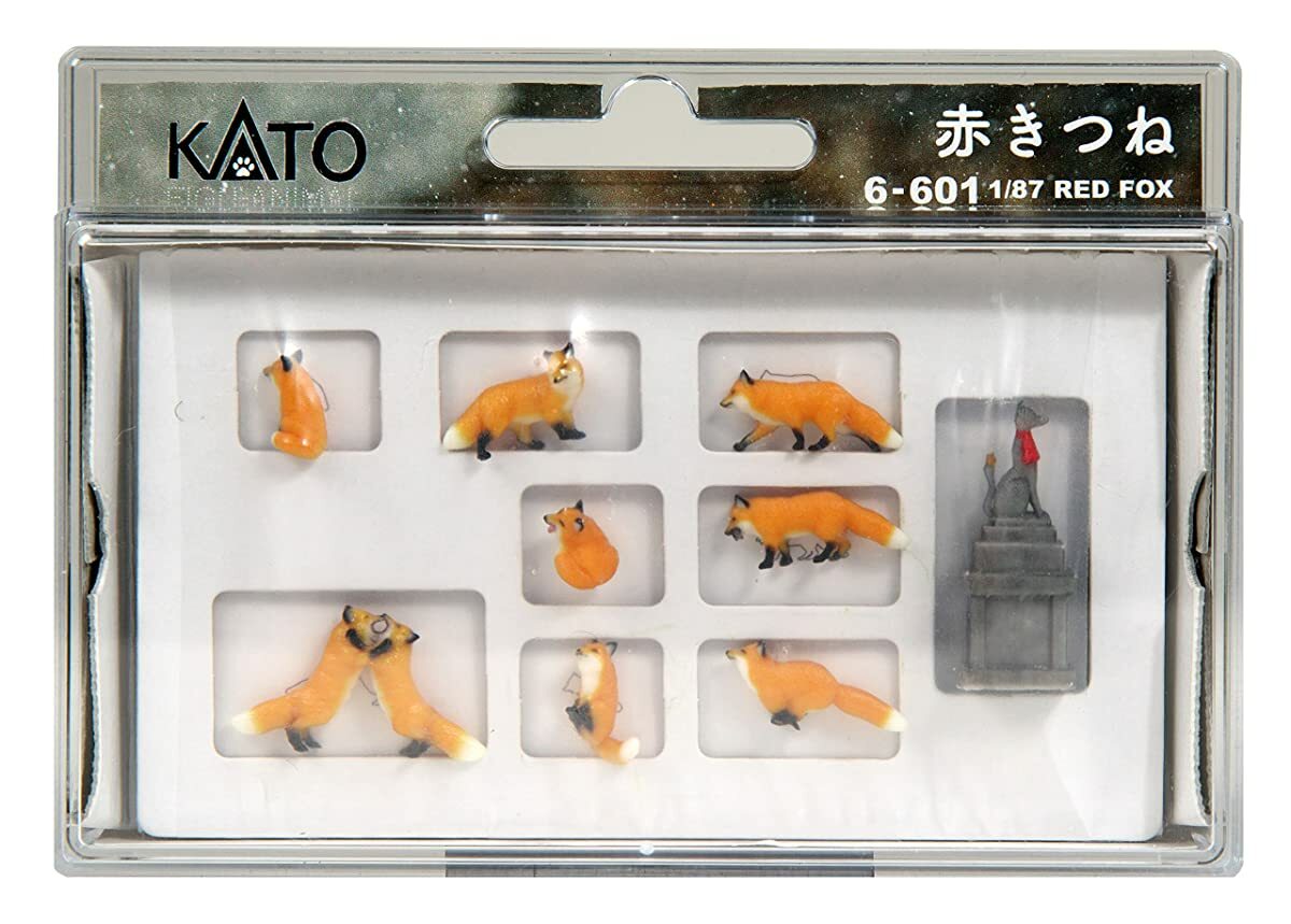 KATO HO Gauge 1/87 Red Fox 6-601 Model Train Supplies | eBay