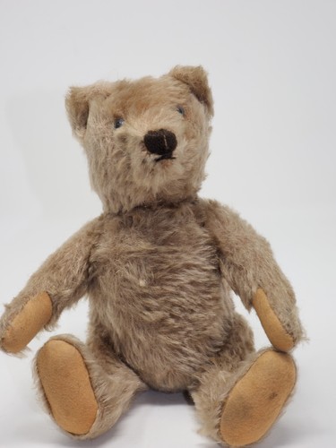 Antique Mohair Bear Squeaker Excelsior 