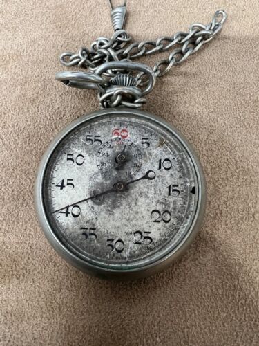 stopwatch patented pocket watch 50mm - Picture 1 of 3