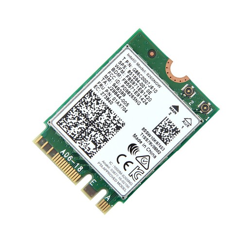 Wireless Card Intel 3168NGW 8260NGW 8265NGW 802.11AC Wifi Bluetooth with Antenna - Afbeelding 8 van 15