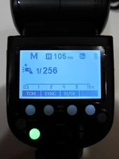 Flashpoint zoom LI-0N X N LITTLE USE/ WORKS GREAT/BATTERY FOR NIKON / LOOK PHOTO