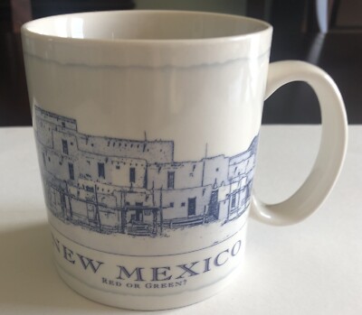 2008 Starbucks Coffee Mug, "New Mexico Red or Green" 18 Fl Oz Ceramic  Dishwasher | eBay