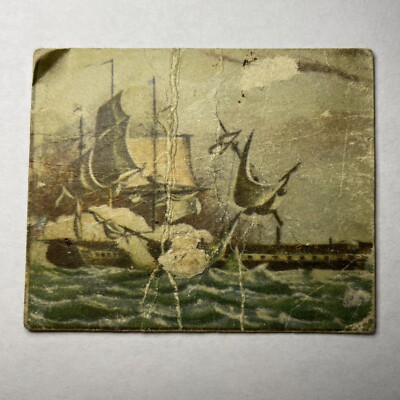 1940 SPERRY CANDY CO IN HISTORY S SPOTLIGHT (R76) #23 CONSTITUTION & GUERRIERE