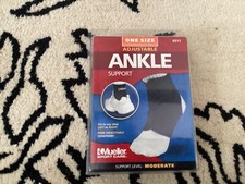 Mueller Adjustable Ankle Support, Black - One Size Fits Most 6511 Moderate