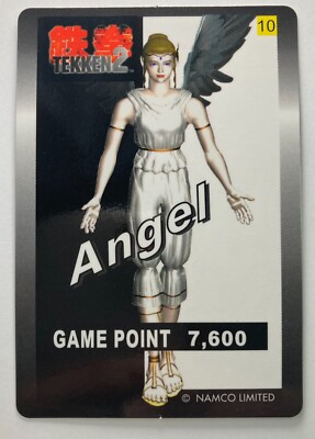 Angel No.10 Namco Limited Japanese Tekken 2 Card game | eBay