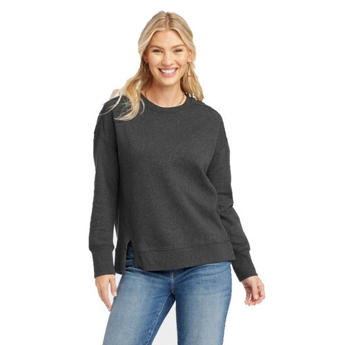 womens charcoal sweatshirt