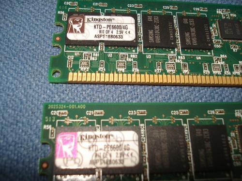 Lot of 12 (48GB) 4GB KINGSTON KTD-PE6600/4G SERVER MEMORY - 第 2/5 張圖片