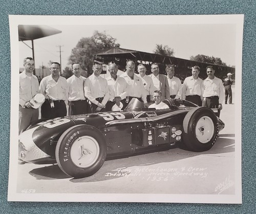 Foto 8x10 Indianapolis 500 1980 – Tim Richmond, Auto Racing NASCAR, Vintage Legend