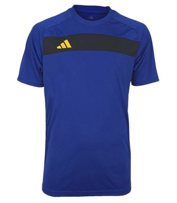 Adidas Men Tiro 25 Essentials Shirt Run Blue Athletic Jersey Tee