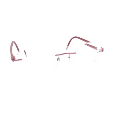 Silhouette 5379 40 6055 Titanium Pink Rimless Eyeglasses Frames 17 135 Austria