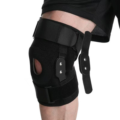 , Knee Support Meniscus Knee Brace with Side Stabilizers (Large)