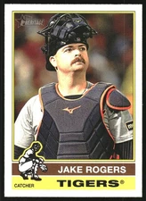 2025 Topps Heritage #151 Jake Rogers