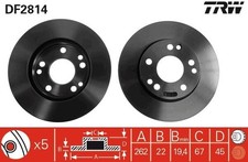 Disque de frein Mercedes 190