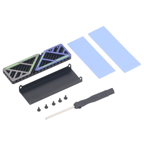 M.2 2280 Ssd Heatsink Aluminium Alloy Fast Heat Dissipation M.2 2280 Ssd C AM - Afbeelding 8 van 22