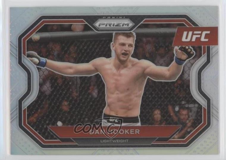 2021 Panini Prizm UFC Silver Prizm Dan Hooker #156 03rx