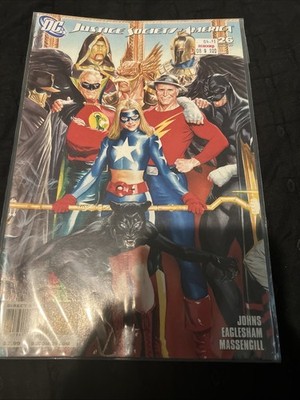 Justice Society of America #26B 2009 DC Comics Alex Ross Connecting Variant Cvr