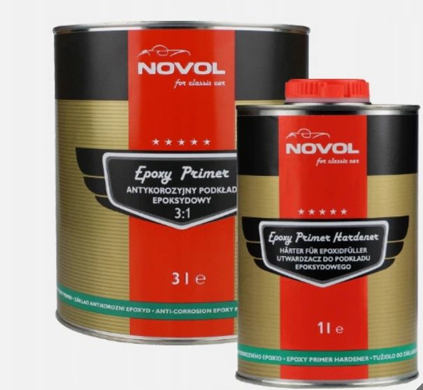Novol for Classic Car EPOXY PRIMER 3:1 KIT Anti-corrosion epoxy primer 4L