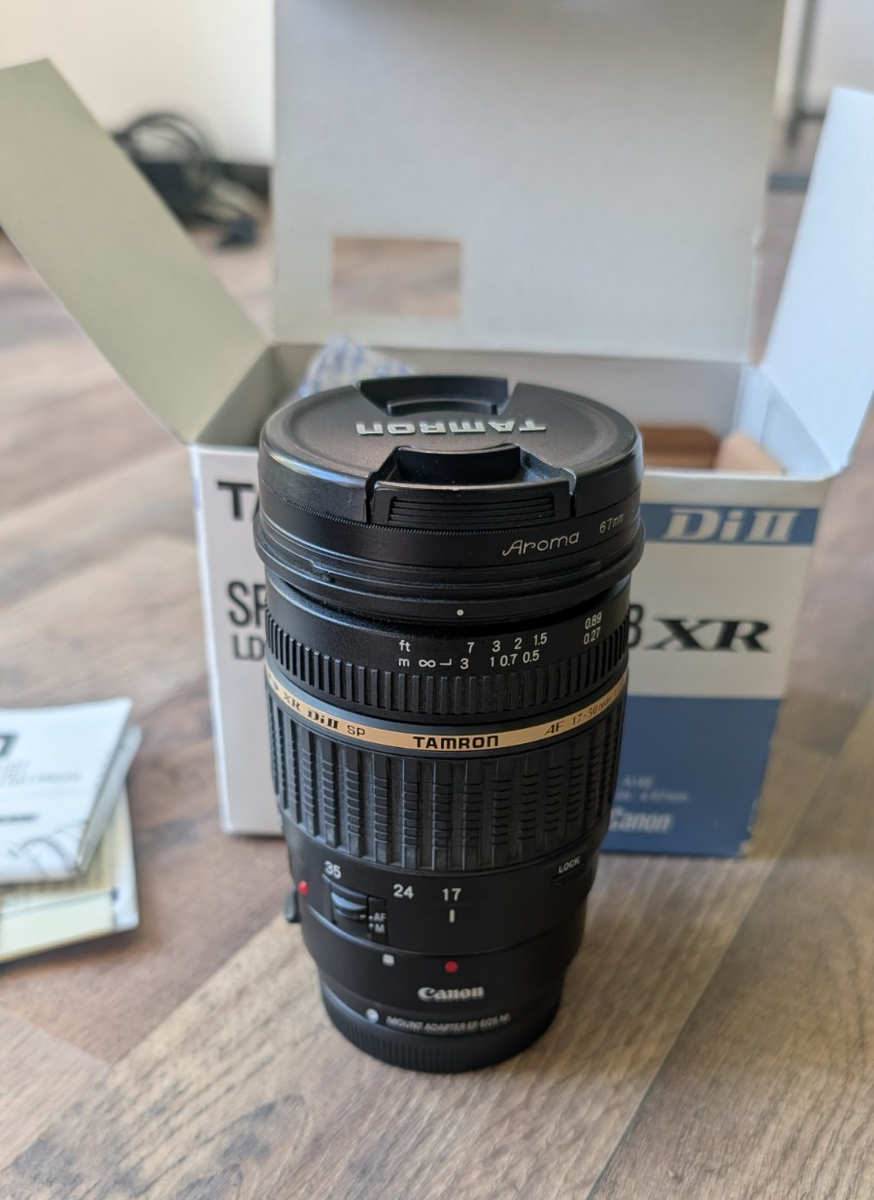 Tamron SP Di II 17-50mm f/2.8 AF Lens for Canon EF, 67mm Filter