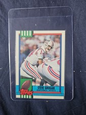 1990 Topps - Steve Grogan #418