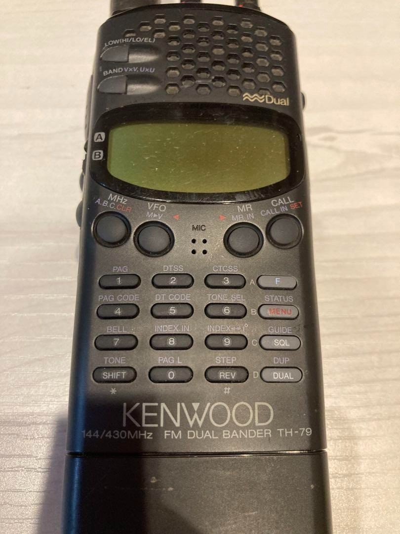 KENWOOD トランシーバー　TH-79 （ 144/430MHz ） KENWOOD TH-79 144/430MHz Transceiver As Is.. | eBay