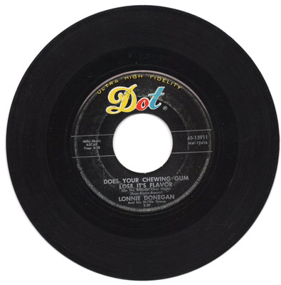 Lonnie Donegan - Does Your Chewing Gum Lose It's Flavor - 45RPM