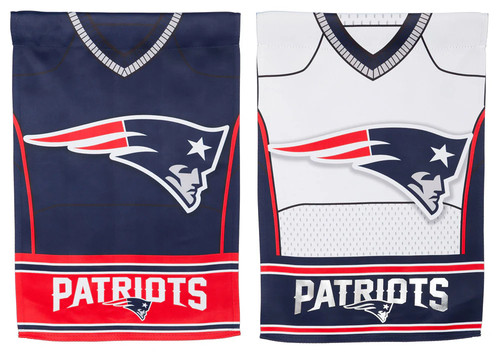 Flag, DS Suede, Foil, Gar, Jersey, New England Patriots,14s3818blj - Picture 2 of 2
