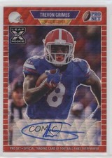 2021 Leaf Pro Set Metal 1989 Auto Red Wave 27/75 Trevon Grimes #PA-TG1 Auto 4z8