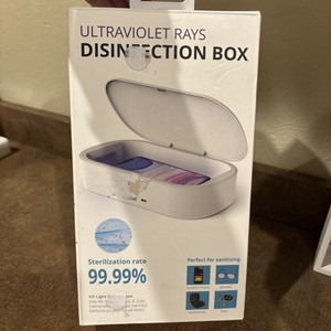 Ultraviolet Rays Disinfection Box With Wireless Charger 99.99% Sterilization