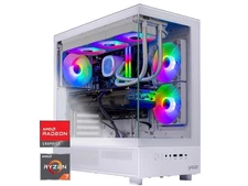 Skytech Azure Gaming PC Desktop, Ryzen 7 9800X3D 4.7 GHz (5.2 GHz Turbo Boost),