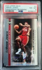 LeBRON JAMES Rookie card Upper Deck 2003 Phenomenal Beginnings #7 PSA 8!