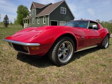 1972 Red Chevrolet Corvette   | C3 Corvette Photo 1