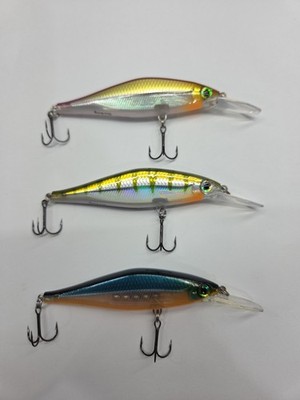 3- Rapala Shadow Rap Shad Deep, SDRSD-09 Slow Rising MIXED colors New