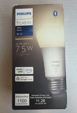 Philips Hue A19 75W Dimmable LED Smart Light Bulb - Soft White - 563007