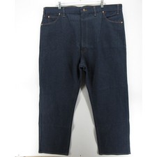 VTG JC Penney Jeans Men 44X31 Big Blue Indigo Western Cowboy Deadstock 80s NEW