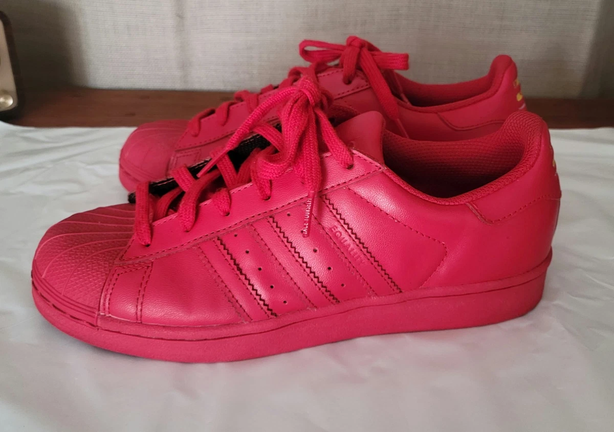 adidas gazelle silver green womens Adidas X Pharrell Superstar Supercolor Pack Yellow Men's Size 5.5 main image 0
