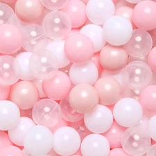 Plastic Balls for Ball Pits - Hollow Balls- Safe and Exciting Playtime - Perfect