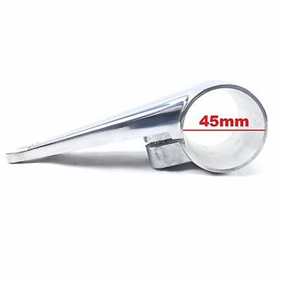 Soporte de luz de cabeza universal montaje de horquilla personalizado 35-41 mm KZ - plateado 2fm-66-35830 Foto 2 de 4