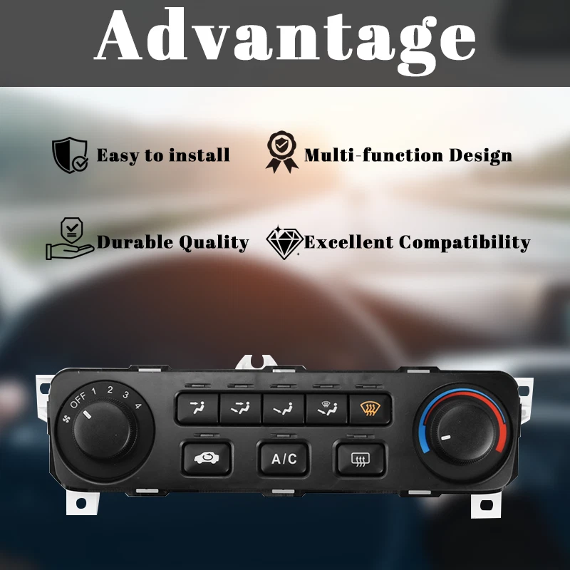 79600-S84-A21ZA Climate Control Module Panel Fit For 2001-2002 Honda Accord Foto 3 de 4