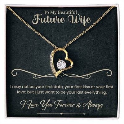 To My Beautiful Future Wife Forever Love Necklace