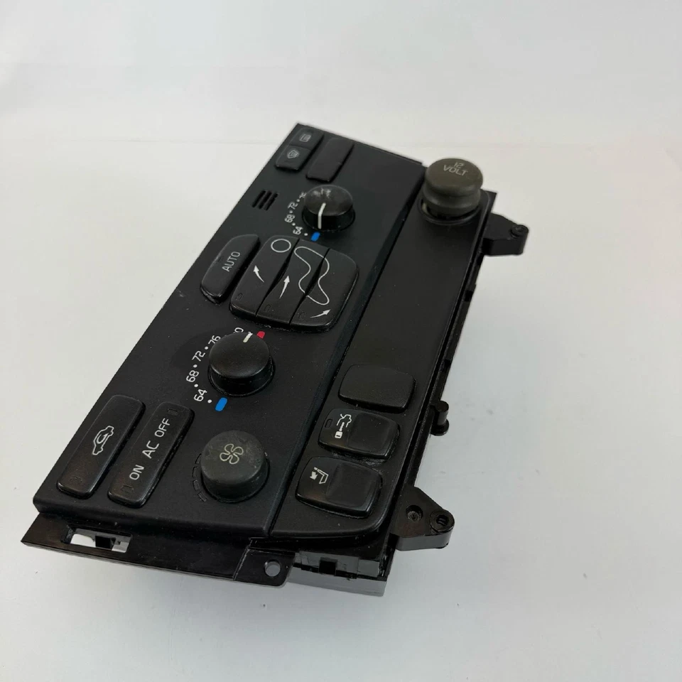 01-09 Volvo V60 V70 XC70 OEM AC Heater Climate Control Panel Headrest Trunk Open - Image 3 of 4