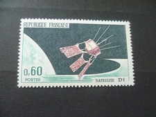 TIMBRE FRANCE 1966 SATELLITE N° 1476  NEUF **