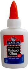Elmer's School Glue, Washable, 1.25 Ounces