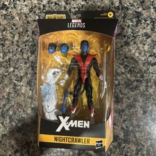 Marvel E6115 6in. Legends X-Men Build Wendigo Nightcrawler Action Figure